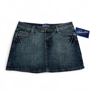 Y2K Action Jeans Mini Skirt, Size 7/8